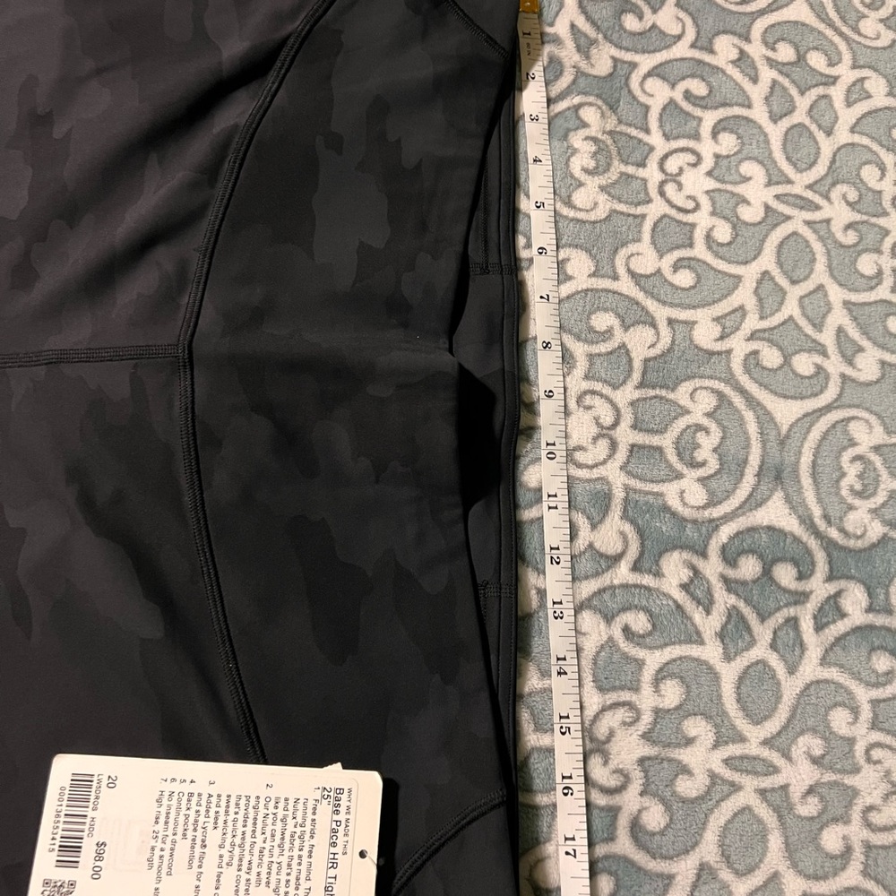 Lululemon Base Pace High-Rise Tight 28" H3DC camo - Picture 7 of 8